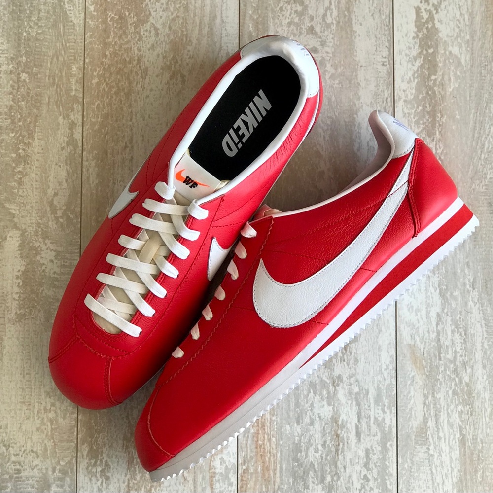 NWT Nike ID Cortez Leather Custom “WF” - Picture 7 of 8